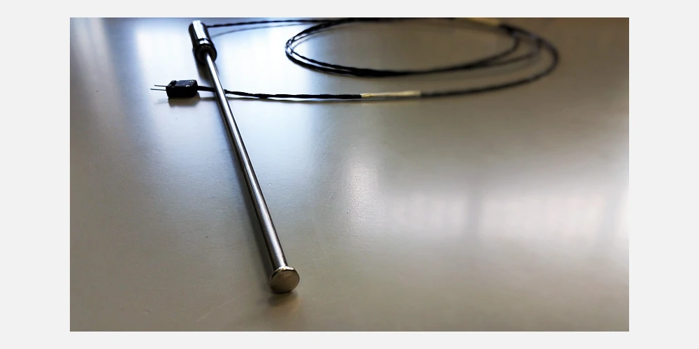 Surface contact thermocouple type j