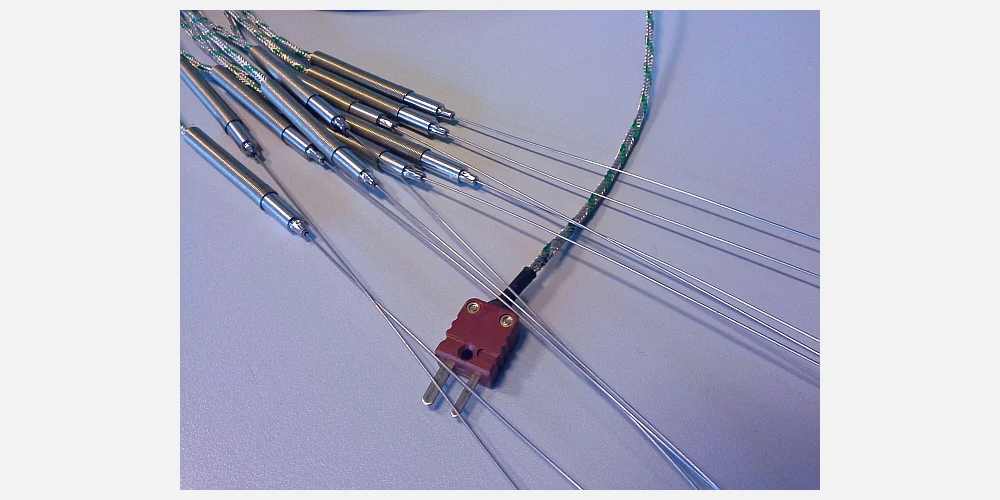 Thermocouple k-type for high temperature measurements