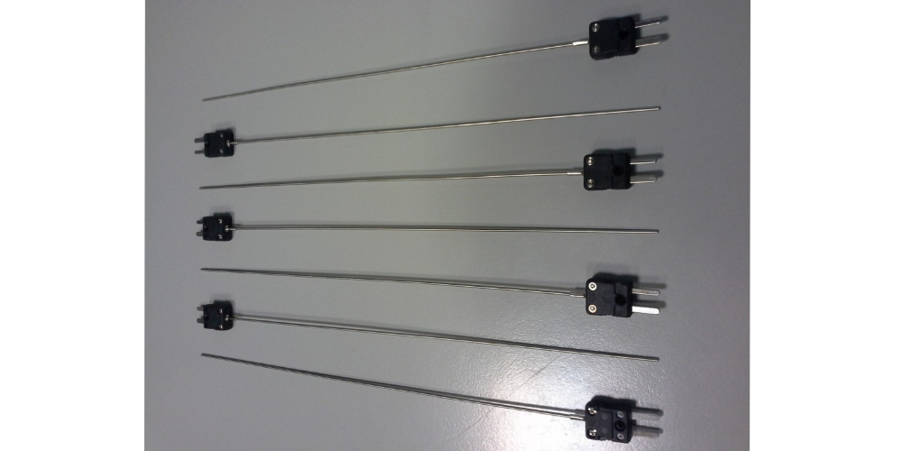 Thermocouple J with headed connector