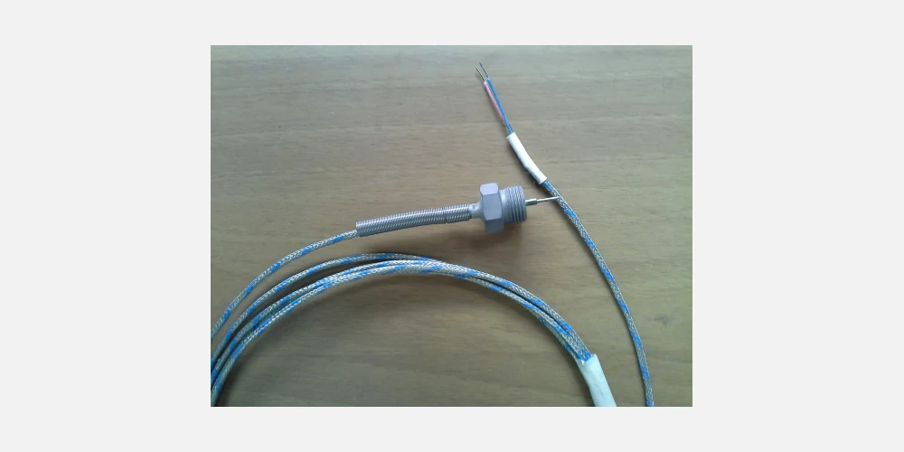 Type J Thermocouple with stainless steel fixed fitting