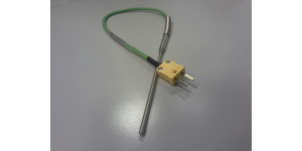 K Type Thermocouple with 2 poles connector