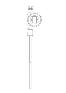 Thermocouple with digital display